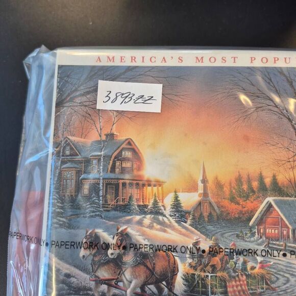 Buffalo Games Terry Redlin Pleasures of Winter 1000 pc Jigsaw Puzzle - Picture 11 of 11